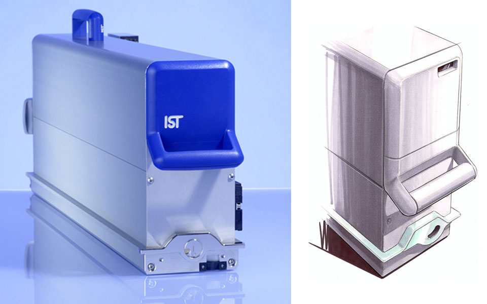 Industrial UV printing dryer unit for IST Metz